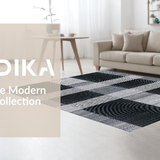 Chic Modern Geometric Design(Black)
