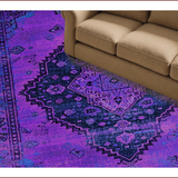Vintage Floral Overlay Artistry(Purple)