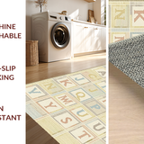 Playful Educational Beige Canvas(Beige)