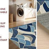 Chic Navy Braided Curves(Blue)