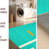 Chic Teal Textured Motif(Blue)