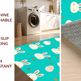 Cheerful Springtime Bunny Tail Design(Blue)