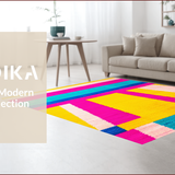 Vibrant Playful Patchwork Design(Pink)