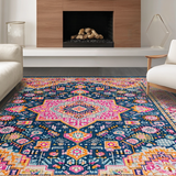 Bold Contemporary Symmetrical Design(Blue)