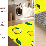 Joyful Shaggy Patterned Delight(Yellow)