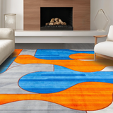 Striking Eclectic Color Fusion(Blue)