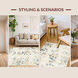 Sophisticated Textured Bloom Design(Beige)