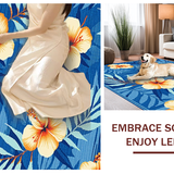 Bright Tropical Oasis Print(Blue)