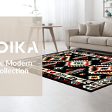 Bold Tribal Contrast Composition(Black)