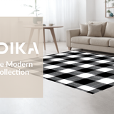 Cozy Earthy Toned Layered Motif(Black)