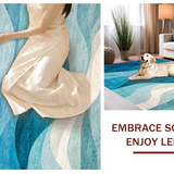 Artistic Dreamy Blue Hues(Blue)