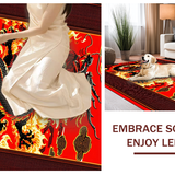 Bold Mythological Art Composition(Red)