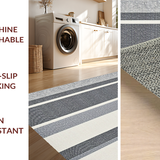 Minimalist Wide Stripe Coastal Theme(Gray)