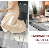 Artistic Black Trellis Aesthetic(Gray)