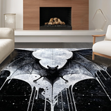 Eerie Minimalist Nighttime Decor(Black)