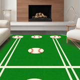 Artful Vintage Sports Illustration(Green)