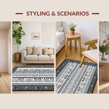 Contemporary Ethnic Textured Accent(Black)