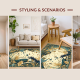 Artistic Nautical Oceanic Theme(Blue)