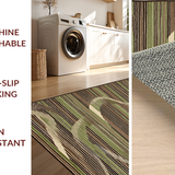 Ultra Soft Area Rug, Non Slip, Stain Resistant, Washable Area Rugs for Living Room, Bedroom, Sophisticated Bold Color Fusion(Brown)