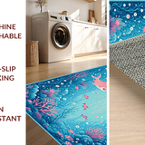 Colorful Nautical Fantasy Motif(Blue)