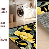 Energetic Bright Floral Fusion(Gold)