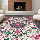 Minimalist Abstract Floral Fusion(White)