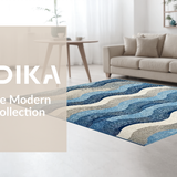 Rustic Coastal Jute Elegance(Blue)