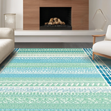 Charming Shell Inspired Plush Mat(Blue)