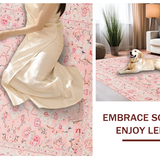 Enchanting Modern Distressed Floral(Pink)