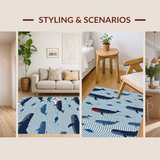 Bright Tropical Ocean Vibes(Blue)