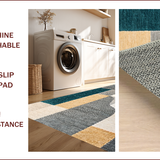 Ultra Soft Area Rug, Non Slip, Stain Resistant, Washable Area Rugs for Living Room, Bedroom, Soft Large Minimalist Dining Room Non-Slip Rug(Gray)