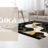 Trendy Modern Geometric Statement(Black)