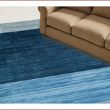 Ultra Soft Area Rug, Non Slip, Stain Resistant, Washable Area Rugs for Living Room, Bedroom, Trendy Cozy Shaggy Aesthetic(Blue)