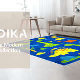 Dynamic Colorful Creature Art(Blue)