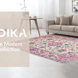 Subtle Geometric Petal Design(Ivory)