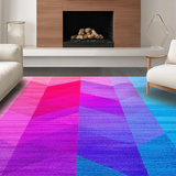 Eclectic Textured Color Splash(Pink)