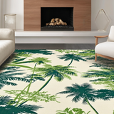 Lush Green Tropical Elegance(Green)