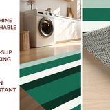 Contemporary Textured Striped Aesthetic(Green)