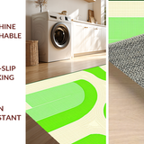 Vibrant Abstract Harmony in Design(Green)
