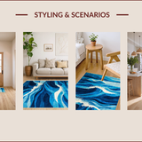 Chic Nautical Swirl(Blue)