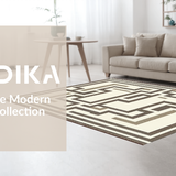Cozy Neutral Toned Medallion Style(Beige)