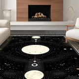 Gothic Black Floral Arrow Design(Black)