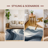 Chic Gradient Shaggy Aesthetic(Gray)