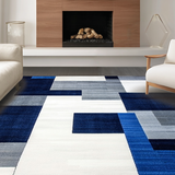 Dynamic Contemporary Diamond Design(Blue)