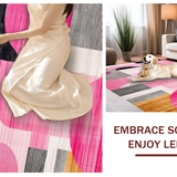 Chic Geometric Pink Aesthetic(Pink)