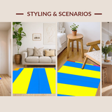 Dynamic Abstract Counting Visuals(Blue)