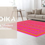 Vibrant Abstract Art Design(Pink)