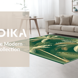 Whimsical Retro Nature Illustration(Green)