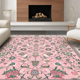 Whimsical Colorful Botanical Motif(Pink)