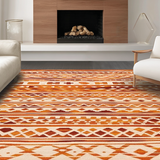 Ultra Soft Area Rug, Non Slip, Stain Resistant, Washable Area Rugs for Living Room, Bedroom, Trendy Soft Shag Surface(Brown)